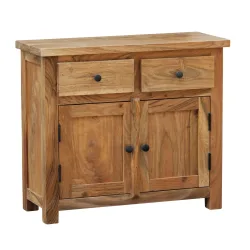 Kommode Holz Vintage PEDRO 75 x 65 cm