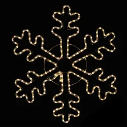 LED Schneeflocke FROSTY 70 cm