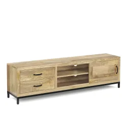 TV Möbel Holz Vintage DYLAN