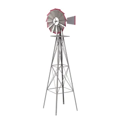 Windrad silber 245 cm