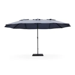 Doppel-Sonnenschirm SOLI 460 x 270 cm blau
