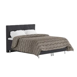 Boxspringbett TWILIGHT 160 x 200 cm anthrazit