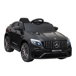 Elektroauto Kinder Mercedes GLC 63S schwarz