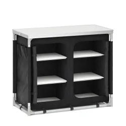 Campingküche schwarz 97 x 48 x 78 cm
