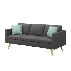 Sofa BLAIR 3-Sitzer anthrazit