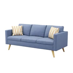 Sofa BLAIR 3-Sitzer blau