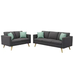 Sofa Set BLAIR anthrazit
