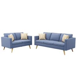 Sofa Set BLAIR blau