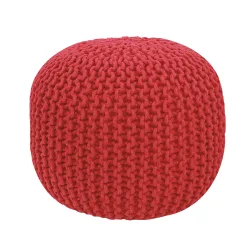 Pouf RAMILA rot