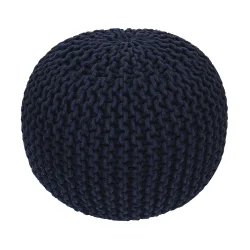 Pouf RAMILA dunkelblau