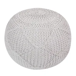 Pouf BYBLOS weiss
