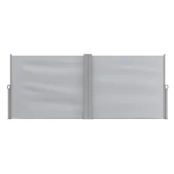 Doppelseitenmarkise VIA 120 x 800 cm grau