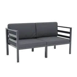 Lounge SAMBIA 2-teilig anthrazit