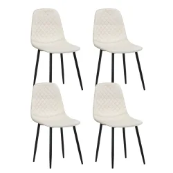 Esszimmerstuhl LEVY 4er Set beige