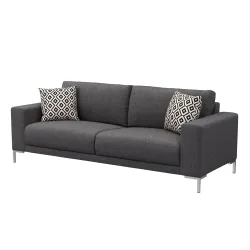 Sofa NOREEN 2-Sitzer anthrazit