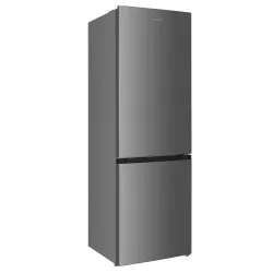 Kühlschrank mit Gefrierer 290L grau