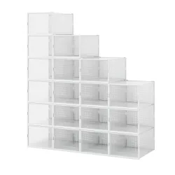 Schuhboxen 18-teilig