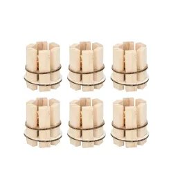 Anzündhilfe aus Holz 6er Set