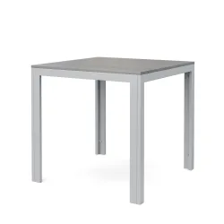 Gartentisch NELI 80 x 80 cm grau