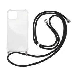 Schutzhülle mit Band iPhone 13 transparent