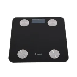 Personenwaage Bluetooth schwarz