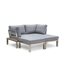 Lounge PORTOFINO 2-Sitzer grau
