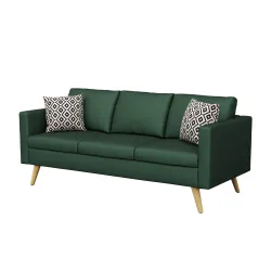 Sofa BLAIR 3-Sitzer dunkelgrün
