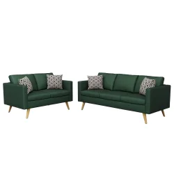 Sofa Set BLAIR dunkelgrün