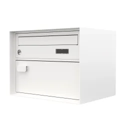 Briefkasten 41 x 31 cm weiss