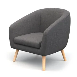 Sessel BIANCA anthrazit