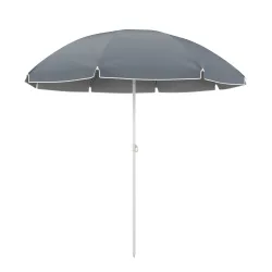 Sonnenschirm Strandschirm PAL 180 cm anthrazit
