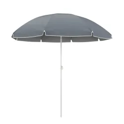 Sonnenschirm Strandschirm PAL 160 cm anthrazit