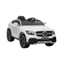 Elektroauto Kinder Mercedes GLC Coupé weiss