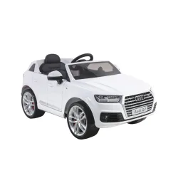 Elektroauto Kinder Audi Q7 weiss