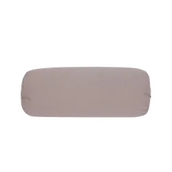 Yogakissen 23 x 63 cm grau
