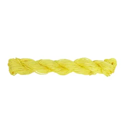 Nylonschnur 25 m gelb