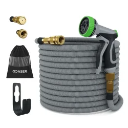 Flexi Premium Gartenschlauch 22.5 m grau