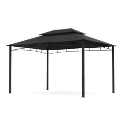 Gartenpavillon GAZ 4 x 3 m anthrazit