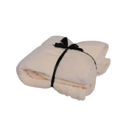 Kuscheldecke 220 x 240 cm creme