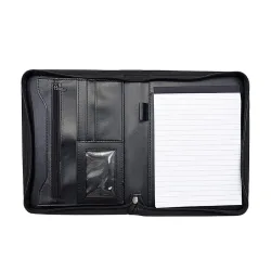 Schreibmappe mit Notizblock A5 schwarz