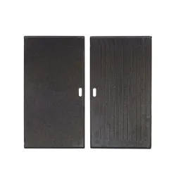 Grillplatte Gusseisen 36.5 x 20 cm
