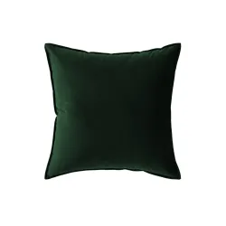Kissen MATTEO dunkelgrün 45 x 45 cm