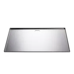 Grillplatte Edelstahl für Gasgrill 44 x 22.5 cm