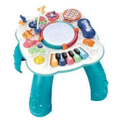 Spieltisch multifunktional blau