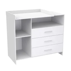 Wickelkommode NARA 113 x 53 x 100 cm weiss