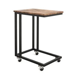 Beistelltisch Vintage BONITA mit Rollen 50 x 35 x 55 cm