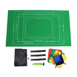 Puzzlematte aufrollbar grün