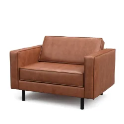 Sessel Leder DUKE braun