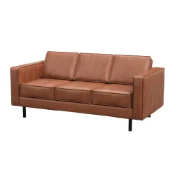 Bigsofa Leder DUKE 3-Sitzer braun