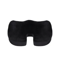 Orthopädisches Sitzkissen mit Gel schwarz